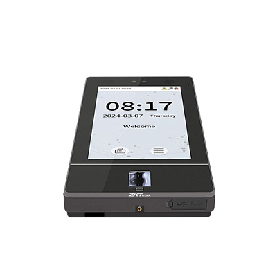картинка ZKTeco SenseFace 7A Биометрический терминал распознавания лиц, RFID карт (EMM), влагозащищенный от компании Intant